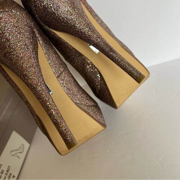 Bakers Glitter Heels Size 7M Multicolor Pumps - Picture 8 of 11